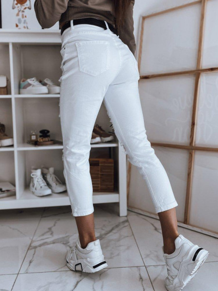 Moteriški džinsai (valget värvi) Delina