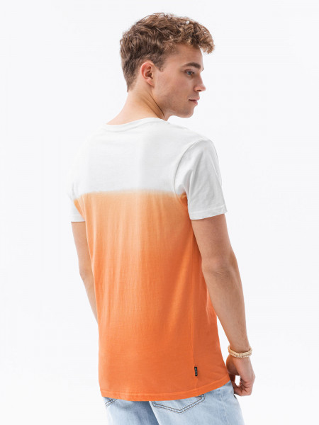 Meeste tavaline t-shirt S1380 - orange Bennett
