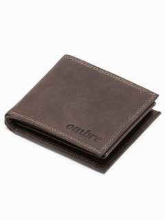 MEN'S LEATHER WALLET A092 - BROWN