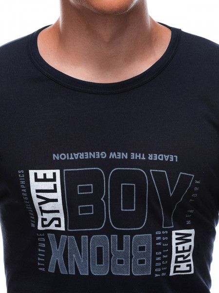 Meeste trükitud t-shirt S1675 - Santino