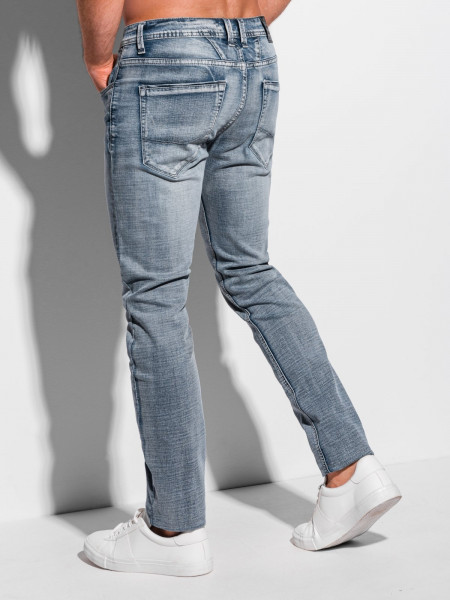 Men's jeans P1084 - light blue