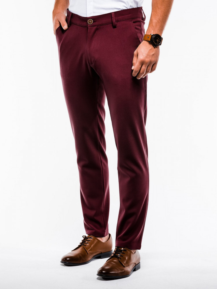 Meeste püksid ((burgundia värvi) värvi) Samuel