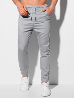 Men's pants joggers P1037 - light grey